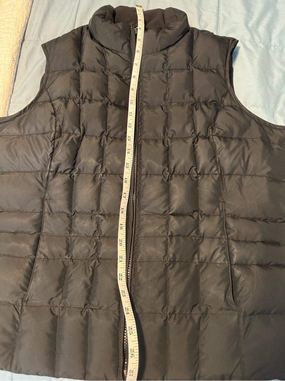 Eddie Bauer Black Quilted Puffer Vest